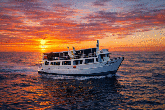 Crucero al Atardecer Barco Aventurero en Puerto Peñasco